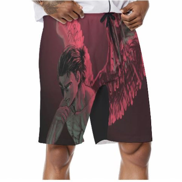 Short de bain Attaque des Titans Eren AOT