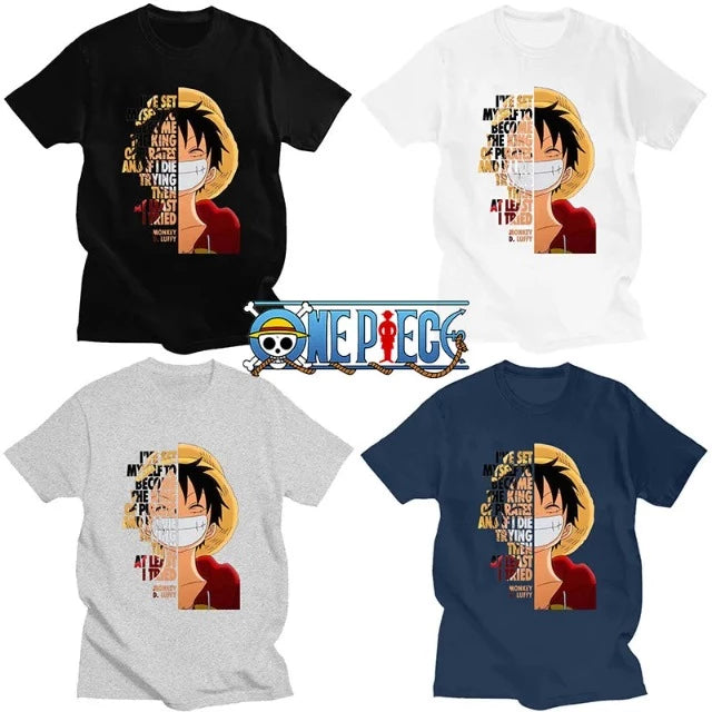 T-Shirt Maglietta One Piece Luffy 6 Colori
