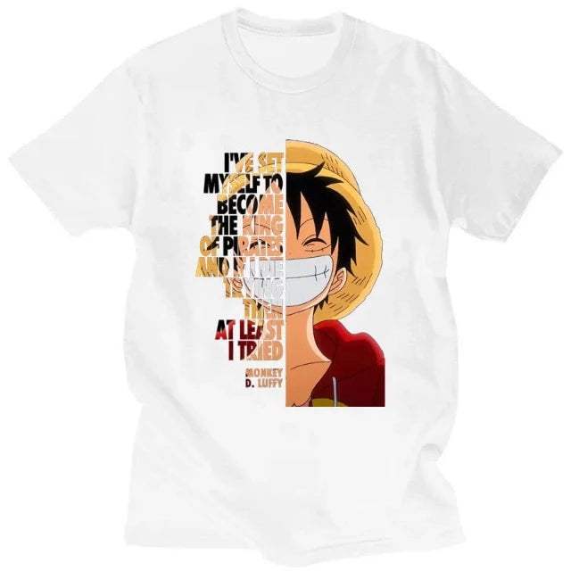 T-Shirt Maglietta One Piece Luffy 6 Colori