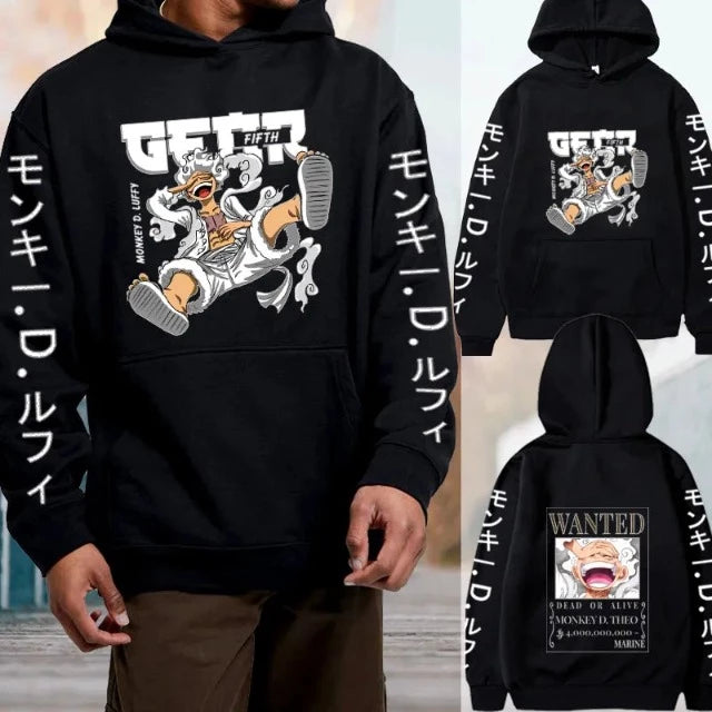 Sweat One Piece Luffy Fifth Gear
