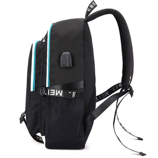 Mochila escolar Ichigo fluorescente lejía