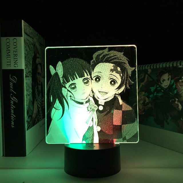 Lámpara 3D Demon Slayer
