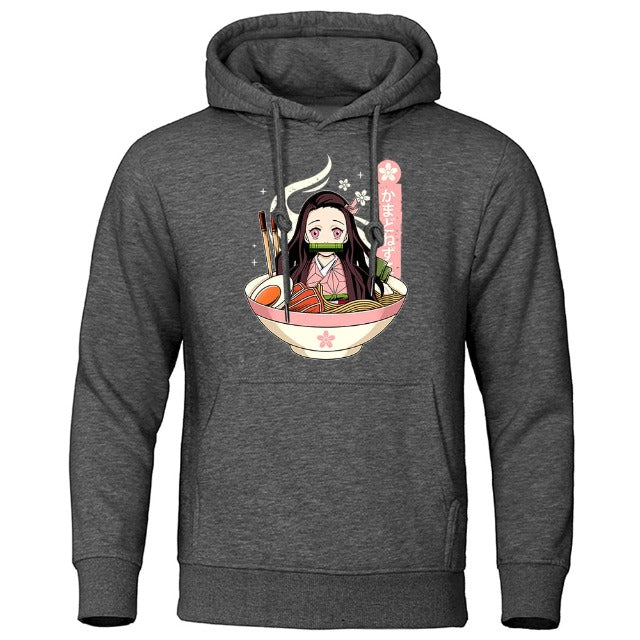 Sweat Demon Slayer Nezuko Kamado gris foncé