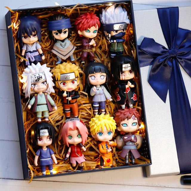 Confezione regalo con 12 personaggi di Naruto