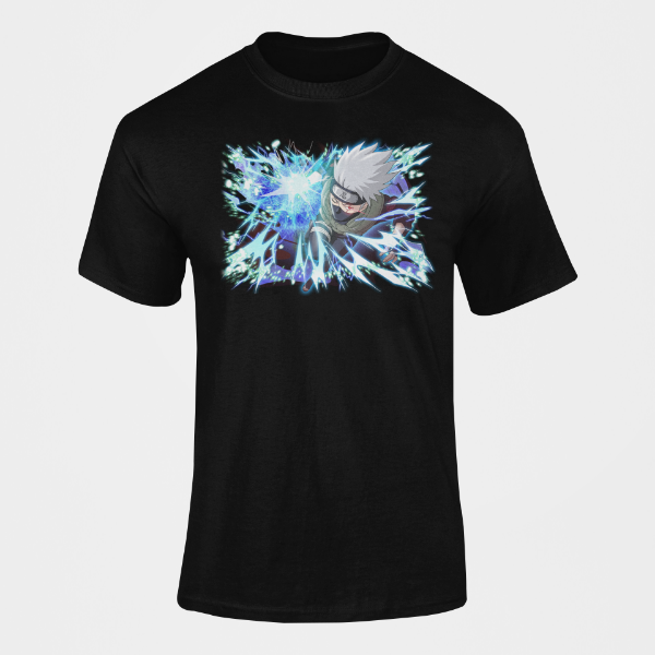 T-Shirt Kakashi Shidori noir