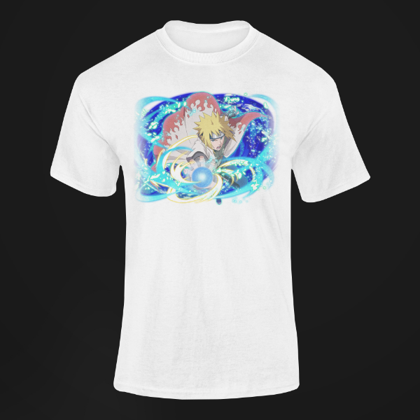 T-Shirt Minato Namikaze blanc