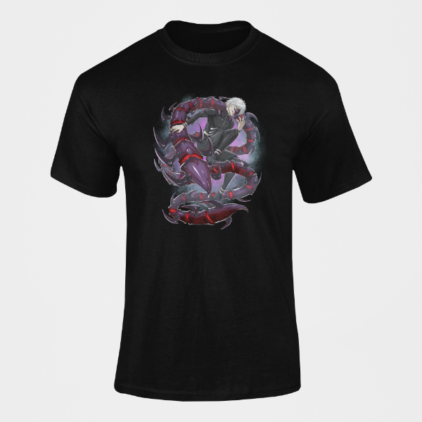 T-shirt Kaneki Ken Tokyo Ghoul noir