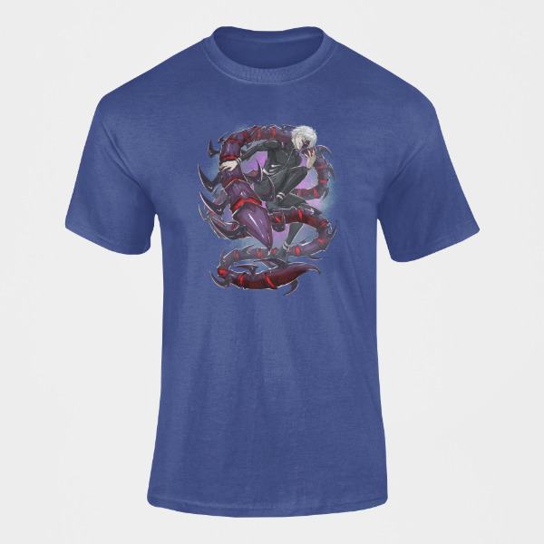 T-shirt Kaneki Ken Tokyo Ghoul bleu