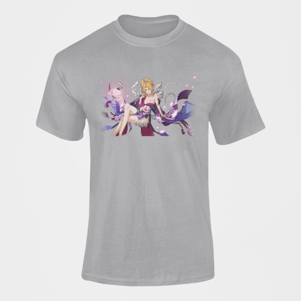 T-Shirt Rangiku Manga Bleach gris