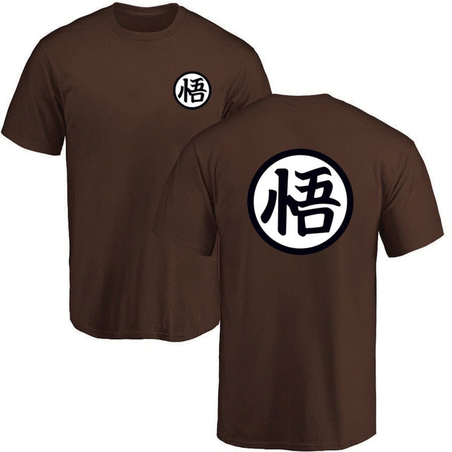 T-Shirt Goku (6 coloris) Floqué Adulte Homme Femme Courtes Manches Manga Dragon Ball Z