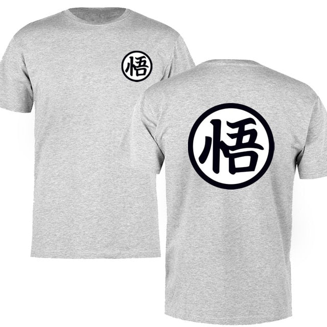T-Shirt Goku (6 coloris) Floqué Adulte Homme Femme Courtes Manches Manga Dragon Ball Z