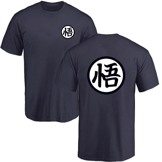 T-Shirt Goku (6 coloris) Floqué Adulte Homme Femme Courtes Manches Manga Dragon Ball Z