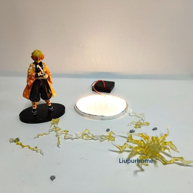 Figura lampada Zenitsu dell'uccisore di demoni