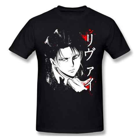 T-shirt Livaï Attaque des Titans