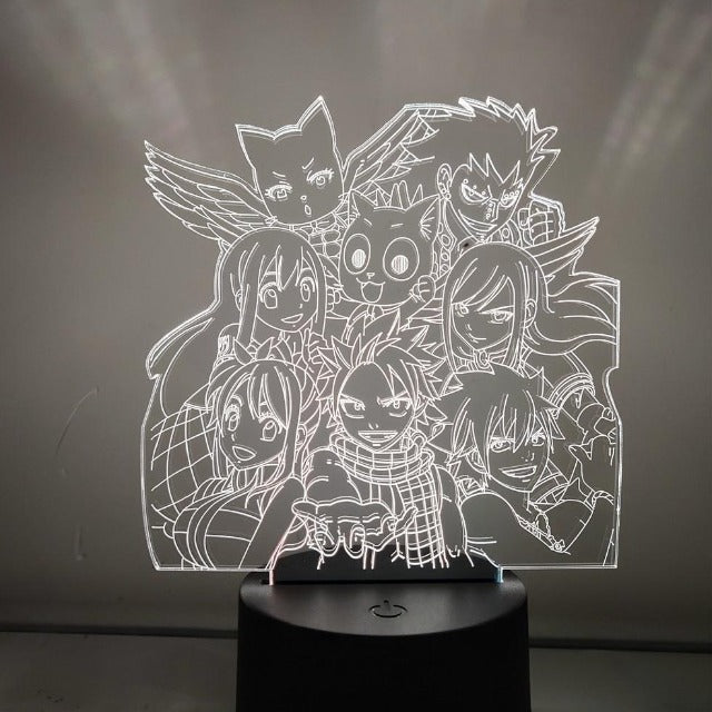 Lampada 3D Fairy Tail