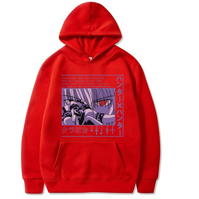 Sweat Kurapika Hunter x Hunter rouge