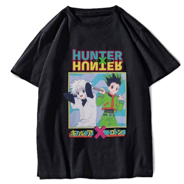 T-Shirt Maglietta Manga Hunter X Hunter Gon & Killua