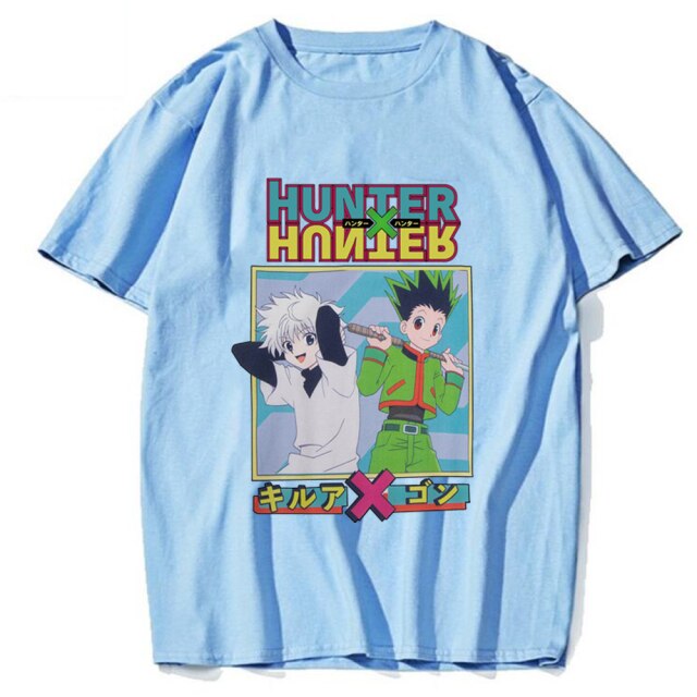 T-Shirt Maglietta Manga Hunter X Hunter Gon & Killua