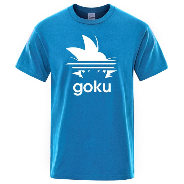 Adidas Manga Dragon Ball Z beflocktes T-Shirt für Erwachsene, Herren und Damen, kurzärmelig
