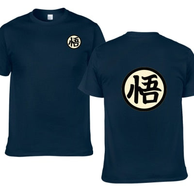 T-Shirt Maglietta Dragon Ball Z Kanji Go (5 colori)