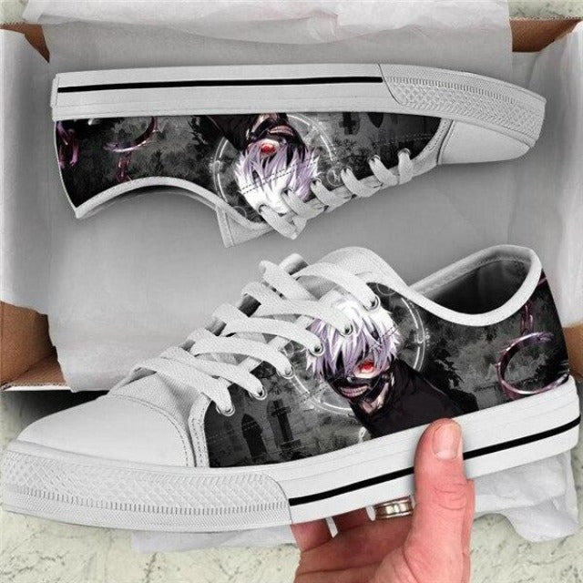 Ken Kaneki Tokyo Ghoul Scarpe da ginnastica Adulto Uomo Donna