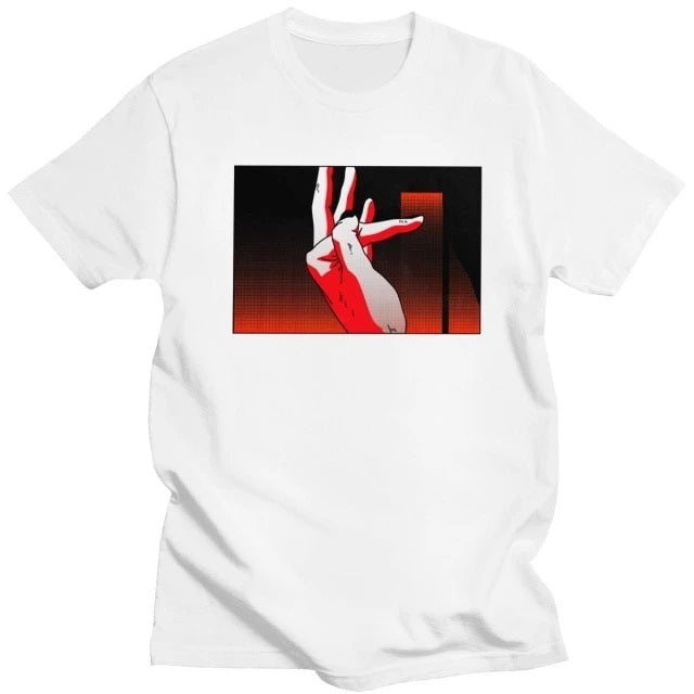 T-Shirt Manga Tokyo Ghoul Yamori Floqué Adulte Homme Femme Courtes Manches