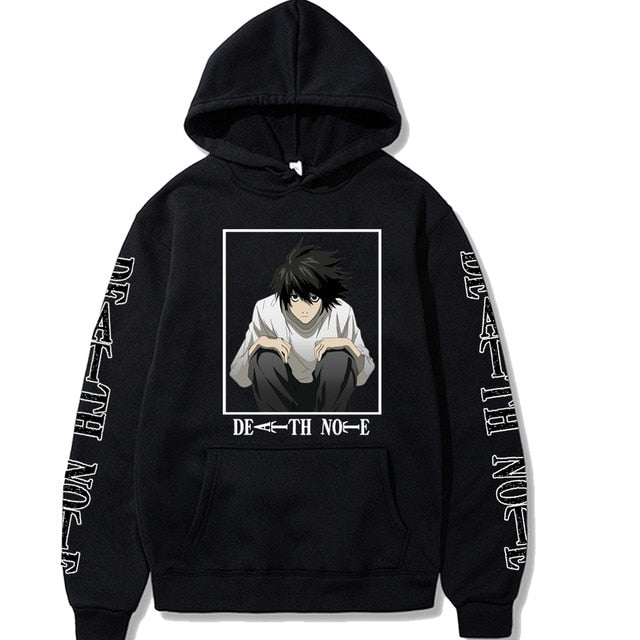 Sweat à Capuche L noir