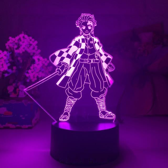 Lámpara multicolor Demon Slayer