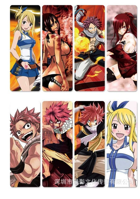 Lesezeichen Fairy Tail (Set mit 10 Stück)