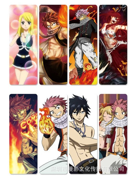 Lesezeichen Fairy Tail (Set mit 10 Stück)