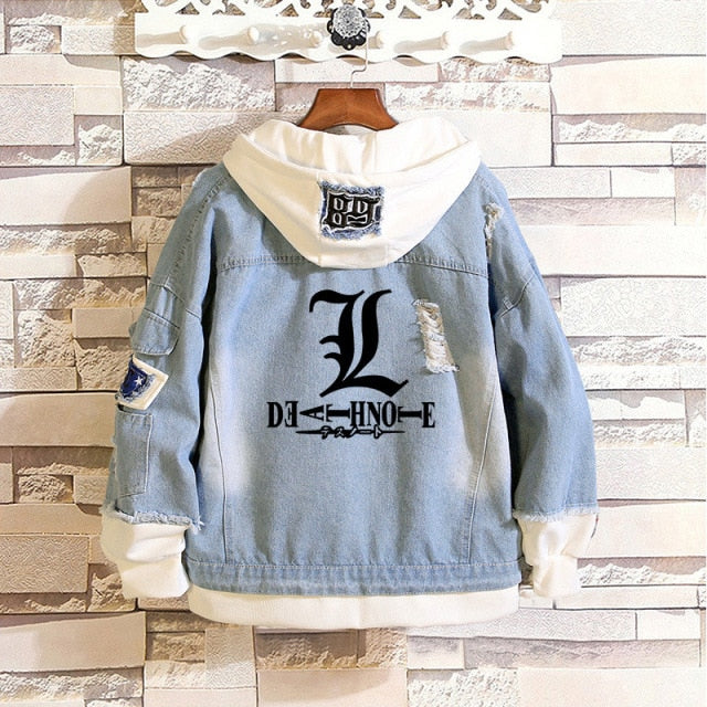 Veste en Jean Death Note