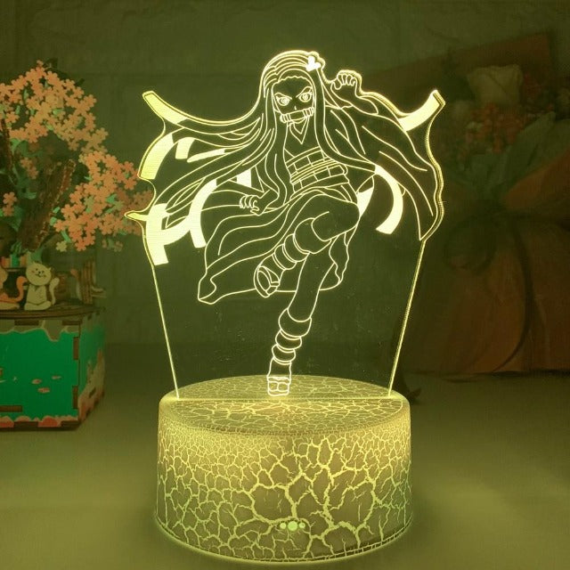 Lampada da combattimento Nezuko dell'uccisore di demoni