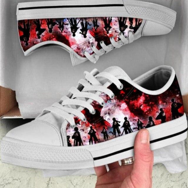 Scarpe chiuse Survey Corps Attack On Titan Scarpe da ginnastica Sneakers Adulto Uomo Donna