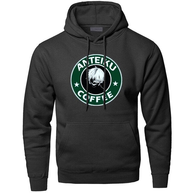 Sweat Tokyo Ghoul Anteiku Coffee noir