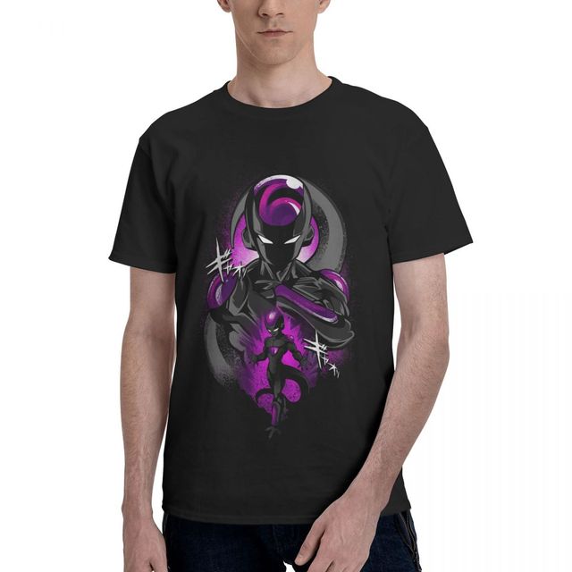 T-shirt Freezer Dragon Ball Manga Floqué Adulte Homme Femme Courtes Manches