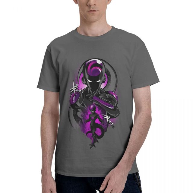 T-shirt Freezer Dragon Ball Manga Floqué Adulte Homme Femme Courtes Manches
