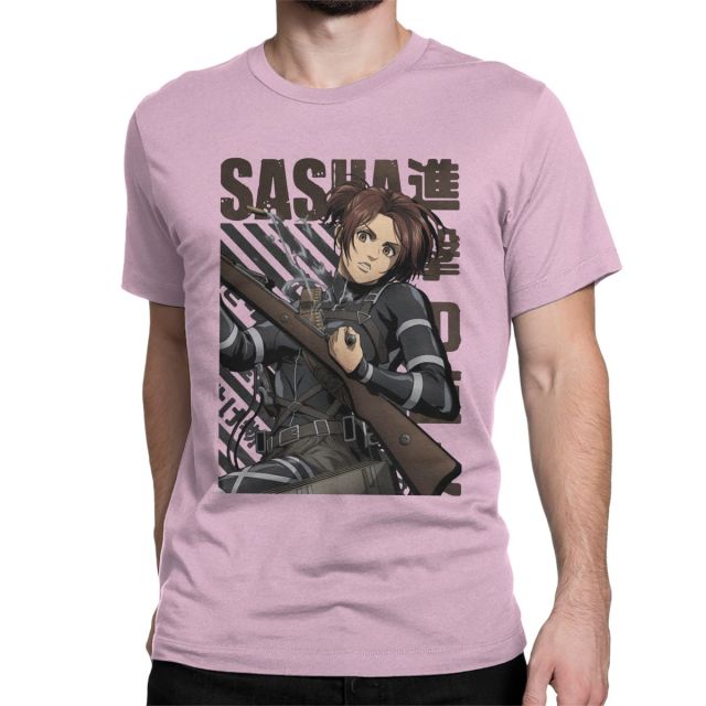 T-Shirt Maglietta L'Attacco dei Giganti Sasha Stagione 4