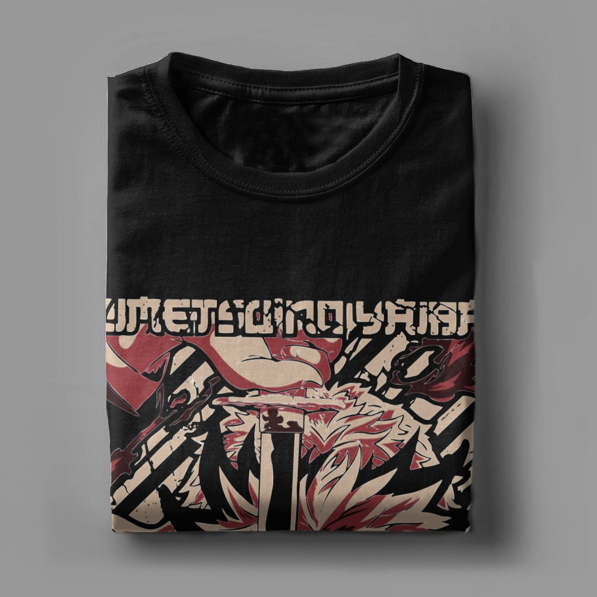 T-shirt Kyojuro Rengoku Pilastro della Fiamma Demon Slayer