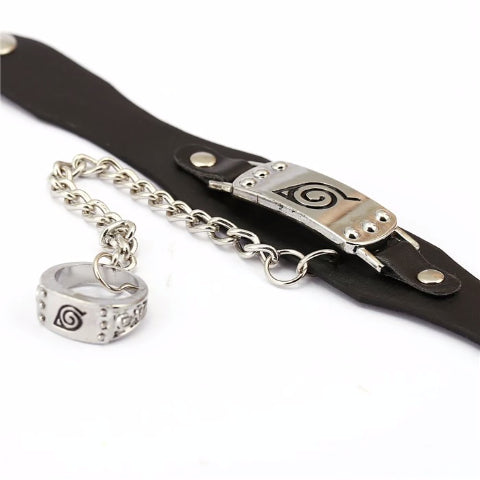Bracelet Naruto Plaque Konoha