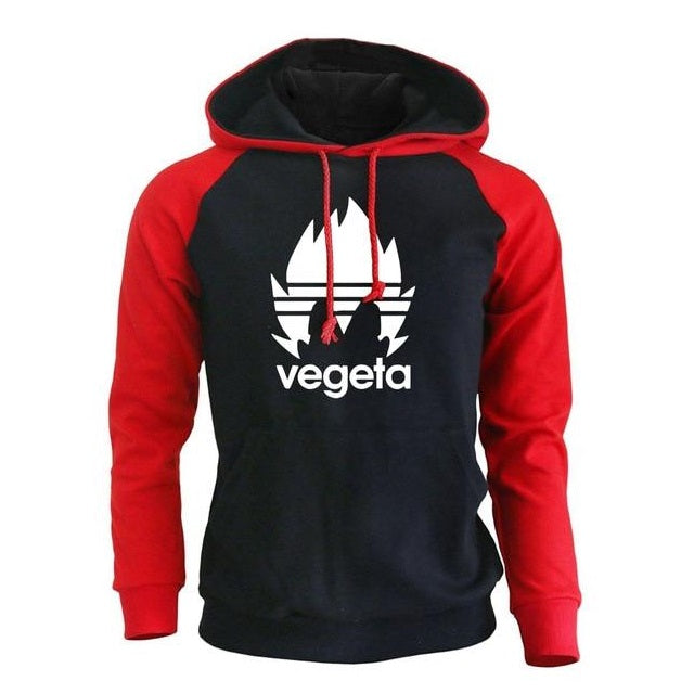 Sweat Dragon Ball Adidas noir rouge