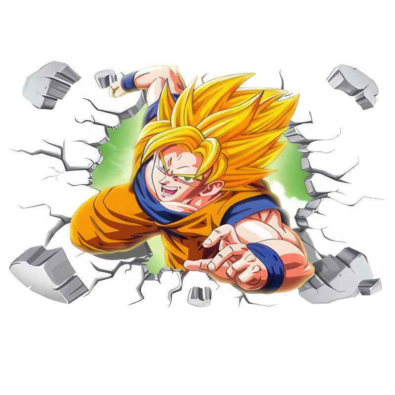 Dragon Ball-Aufkleber für mehrere Oberflächen