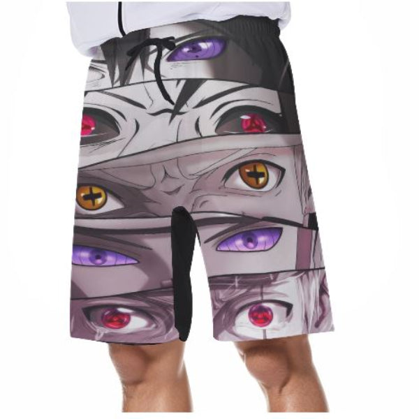 Short de bain Naruto Sharingan