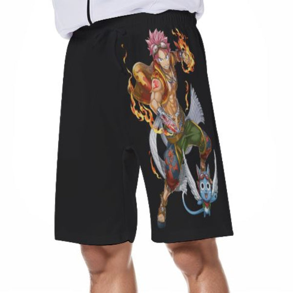 Short de bain Fairy Tail Natsu & Happy