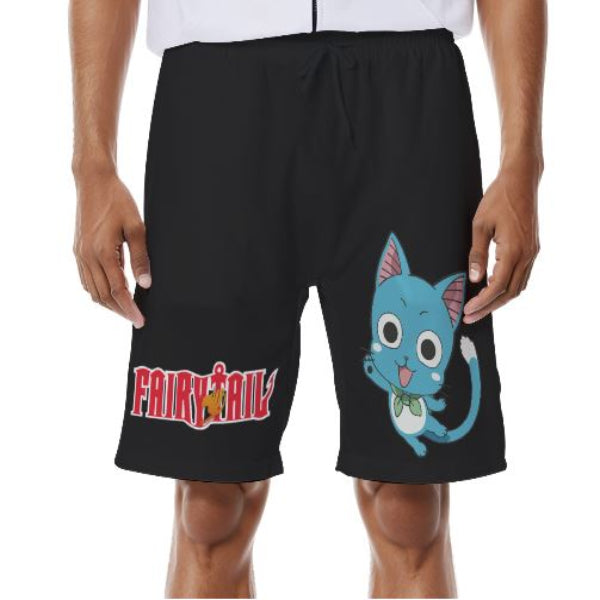 Short de bain Fairy Tail Happy &amp; logo