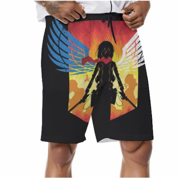 Short de bain Attaque des Titans Mikasa