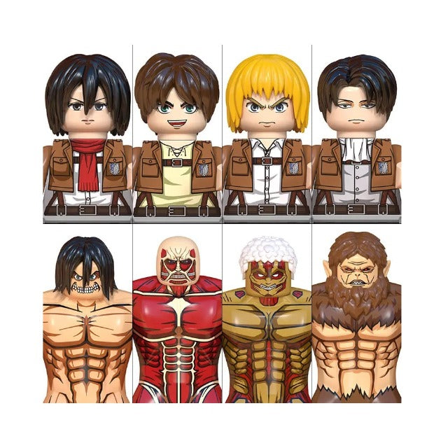 Jouet Lego Attaque des Titans (Pack de 8)