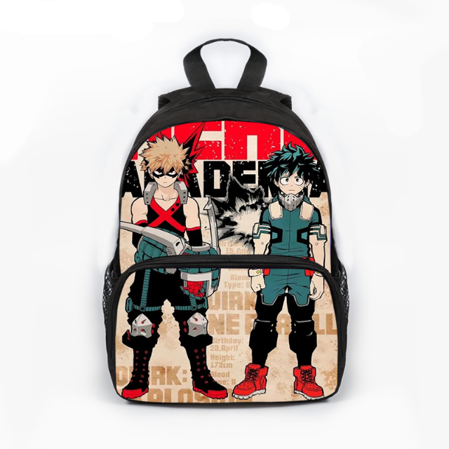 Sac à Dos My Hero Academia Katsuki & Izuku