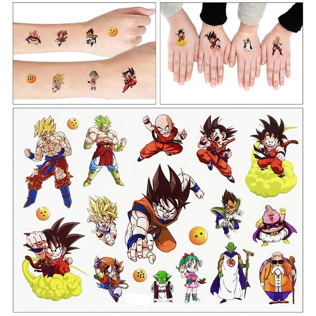 Tatouage Temporaire Dragon Ball