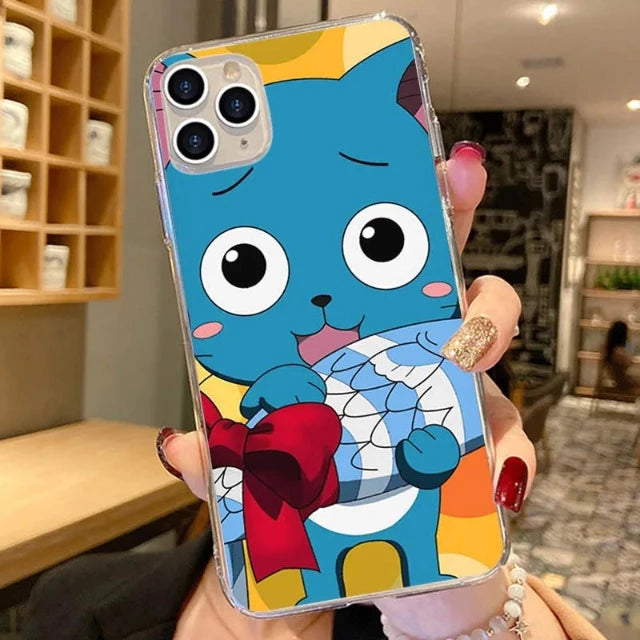 Coque de Téléphone Protection iPhone Fairy Tail Happy
