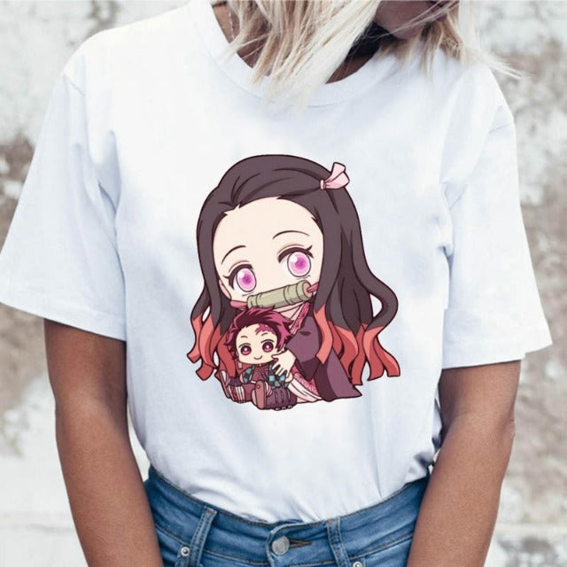 T-shirt Femme Nezuko Demon Slayer